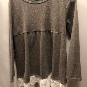 Lace women’s sweater
